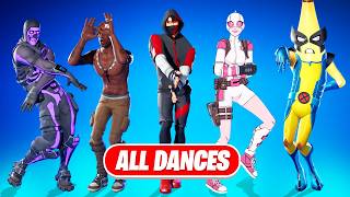 ALL 1000 FORTNITE DANCES amp EMOTES  2017  2024 [upl. by Zandt797]