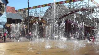 Spectacular Dancing Water Show at Blackpool Pleasure Beach [upl. by Nnylecoj]