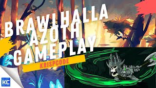 Best Azoth KnockoutsCombos  Brawlhalla Gameplay [upl. by Ailsa]