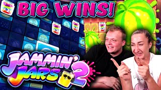 Jammin Jars 2 BIG WINS Bonus and Gigajar Feature [upl. by Stillmann207]