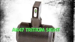 AK47 Front Tritium sight  XS Sights [upl. by Bran973]