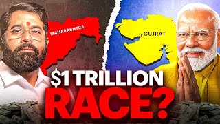 Maharashtra Vs Gujarat  Who will become 1 Trillion Economy [upl. by Fulcher]