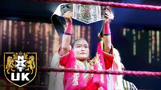 Don’t miss NXT UK Women’s Champion Meiko Satomura vs Blair Davenport next week on NXT UK [upl. by Piderit]