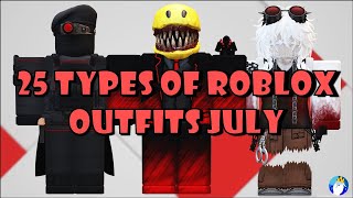 25 Types of Roblox Outfits Ideas for July 2024 [upl. by Viviane]