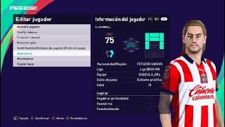 PES 2021 Clausura 2024 Guadalajara Cade Cowell [upl. by Angelica]