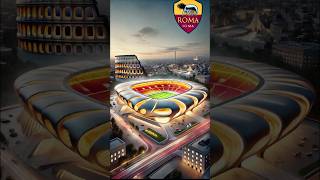 GLI STADI DELLA SERIE A DEL FUTURO PARTE 2🏟️❤️⚽️ music futbol calcio football ai [upl. by Yatnoed]