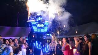 ROBOT ILUMINADO PARA HACER LA MEJOR FIESTA tazz be happy [upl. by Sherye320]