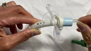 Tracoe tracheostomy tube w inner cannula [upl. by Aneerhs157]