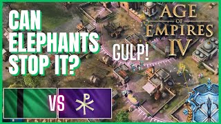 The Cistern is taking over the ladder AOE IV Solo Ranked Season 9 Delhi vs Byzantines on Gorge [upl. by Boothe]