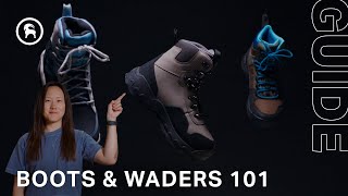 How to Choose Fly Fishing Boots and Waders [upl. by Baelbeer]