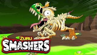 SMASHERS Curse Quake  More Kids Cartoons  Zuru  Smashers World  Animated Stories [upl. by Ellener493]