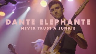 Dante Elephante  Never Trust A Junkie LIVE [upl. by Arik626]