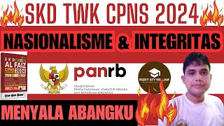 Soal integritas dan nasionalisme  Pasti keluar di SKD TWK CPNS 2024 [upl. by Chicoine]