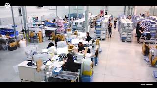 Smart Warehouse  case study Sivantos  Europa Systems Omron Solution Partner [upl. by Swords107]