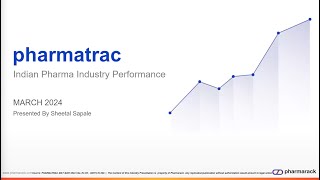 Pharmarack Presents PharmaTrac Industry Analysis Webinar  March 2024 [upl. by Lati600]