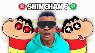 Guess The Real Shinchan in GTA 5  Lovely GTA [upl. by Airaet208]