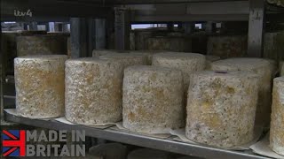 Made In Britain  How Stilton cheese is made [upl. by Naanac]