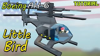 Boeing AH6 Little Bird  Plane Crazy  Tutorial [upl. by Eatnoid378]