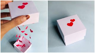 Diy ideas  gift box  paper craft  cute gift box [upl. by Soisatsana]