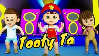 Tooty Ta lieechaa rhymes for kids fun dance [upl. by Ardenia]