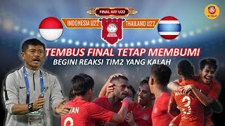 INDONESIA U22 VS THAILAND U22 TEMBUS FINAL TETAP MEMBUMI [upl. by Chemush]