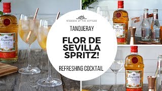 TANQUERAY FLOR DE SEVILLA SPRITZ  So Refreshing [upl. by Yenahs391]