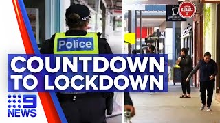 Coronavirus Victorians forced back into lockdowns from midnight  9 News Australia [upl. by Chenay388]