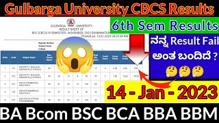 Why Result Pending  Gulbarga University CBCS  BA Bcom BSC BCA BBA BBM QPK Full details in ಕನ್ನಡ [upl. by Yhtir410]