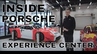 PORSCHE EXPERIENCE CENTER FULL TOUR  EXCLUSIVE PEC COLLECTION [upl. by Alcine]