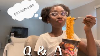 LIFE UPDATE  Q amp A  BULDAK NOODLE MUKBANG  AshlynnArielle [upl. by Aysan]