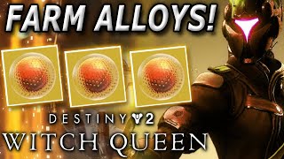 The Correct Way to Farm Ascendant Alloys in Destiny 2 Witch Queen [upl. by Fortune]