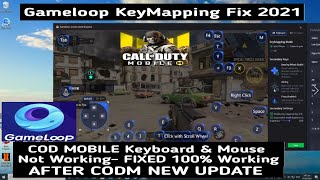 HOW TO FIX Gameloop Keymapping Not Working CODM  Gameloop Keymapping Problem COD Mobile Fix  2021 [upl. by Cynde]