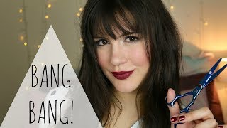 How to Cut Your Own Fringe Bangs Like a PRO  Hairstyle Tutorial [upl. by Margarida951]