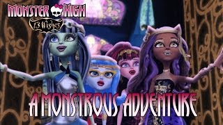 Monster High 13 Wishes  WiiWii UDS3DS  A monstrous adventure Trailer [upl. by Boyse163]