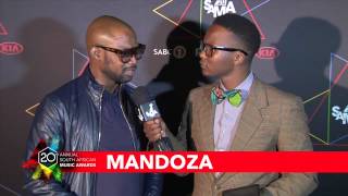 SAMA20 Nominee Announcement Celebration  Interview with Mandoza [upl. by Sofia]