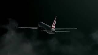 Lauda Air Flight 004  Crash Animation [upl. by Sitoeht306]