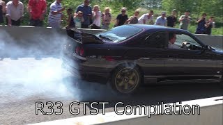 Nissan Skyline R33 GTST Compilation [upl. by Tompkins]