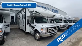 USED 2019 Jayco Redhawk 24B Travel Trailer Walk Through  Pataskala [upl. by Ridglea]