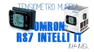 TENSIOMETRO OMRON RS7 Intelli IT El Tensiómetro de muñeca mas silencioso que he probado [upl. by Notsnorb]