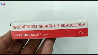 New CurodermN Cream  Beclomethasone Neomycin amp Clotrimazole Cream uses  Curoderm N Cream uses [upl. by Htinnek797]