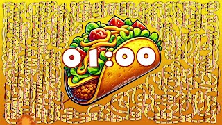 1 Minute taco 🌮 bomb 💣 timer [upl. by Oilime261]