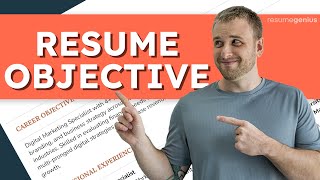 How to Write a Resume Objective vs Resume Summary Statement  40 Professional Samples [upl. by Aihtyc461]