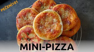 Domácí minipizza  skvělé a originální občerstvení recept [upl. by Sackman]