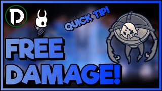 QUICK TIP  FREE DAMAGE to Galien at the start of the fight  Hollow Knight [upl. by Desmund398]