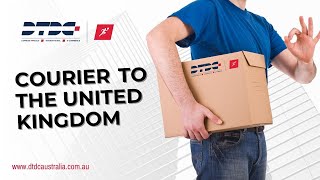 Courier Services to UK  DTDC Australia [upl. by Ayahsey]