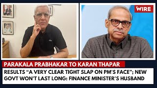 Results “A Very Clear Tight Slap on PM’s Face” New Govt Won’t Last Long Finance Minister’s Husband [upl. by Ynnod997]