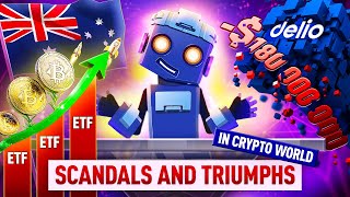 Crypto Scandals and Triumphs Delios 180M Theft amp Australias Bitcoin ETF Success [upl. by Elie]