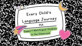 PSA Multilingualism in the Classroom [upl. by Riehl680]