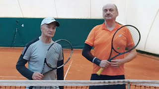 Tenis SMECZ PIASECZNO 70 Edward Kozłowski  Mirosław Dąbrowski 27 10 2024 [upl. by Eima814]