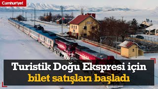 Turistik Doğu Ekspresi için bilet satışları başladı [upl. by Ledoux381]